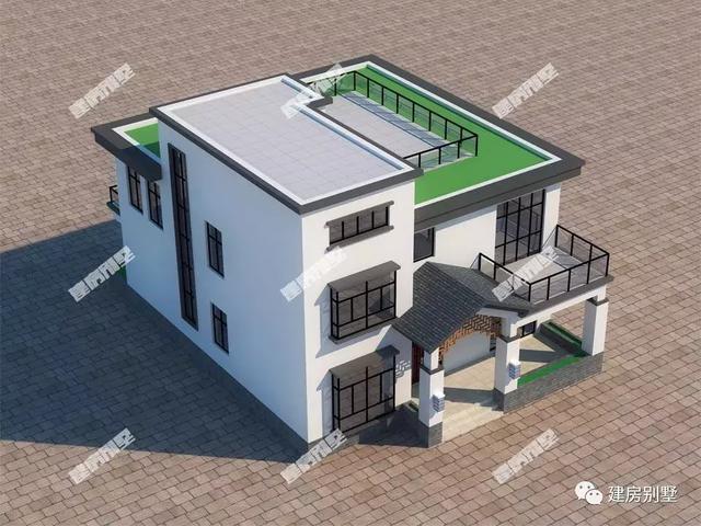 2款新中式樓房設(shè)計方案圖，對比下你更喜歡哪個？