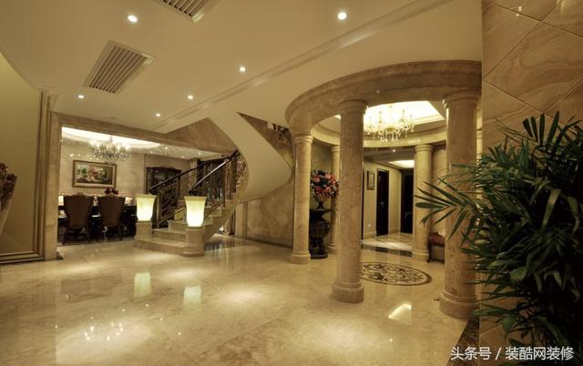 500平別墅歐式古典風格裝修案例，皇家級的享受