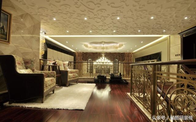 500平別墅歐式古典風格裝修案例，皇家級的享受