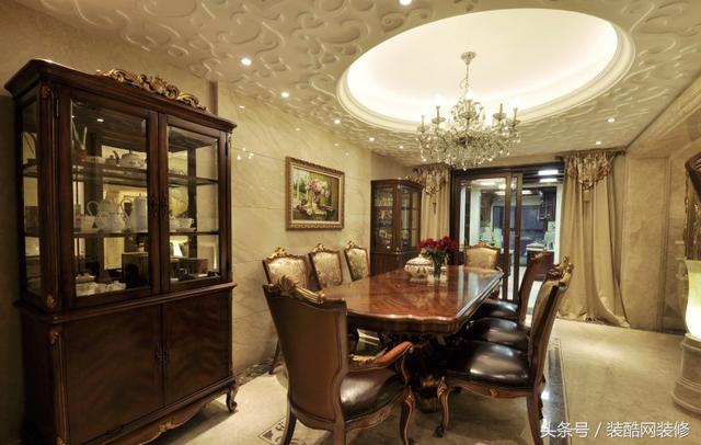 500平別墅歐式古典風格裝修案例，皇家級的享受