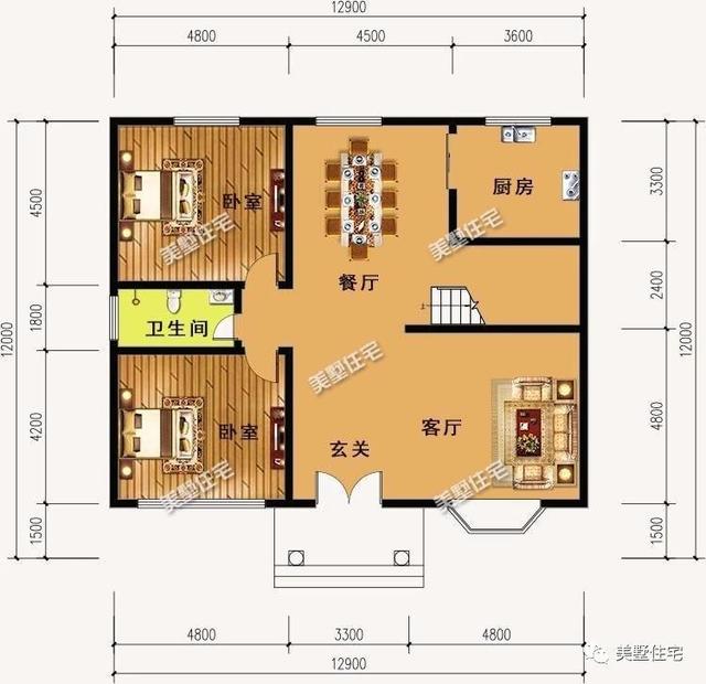 農村小伙自建2層小別墅，主體+裝修共花40萬【多圖】
