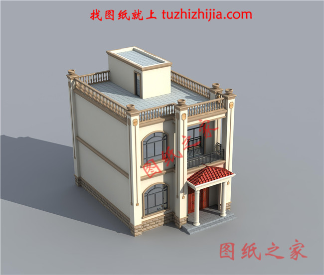 農(nóng)村小戶(hù)型二層別墅設(shè)計(jì)圖，戶(hù)型緊湊合理，是宅基地小的客戶(hù)的福音