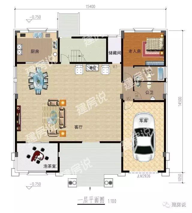 100套農(nóng)村自建房戶型圖大全中，挑出來(lái)的6款圖紙，經(jīng)典中的經(jīng)典