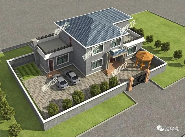 100套農(nóng)村自建房戶型圖大全中，挑出來(lái)的6款圖紙，經(jīng)典中的經(jīng)典