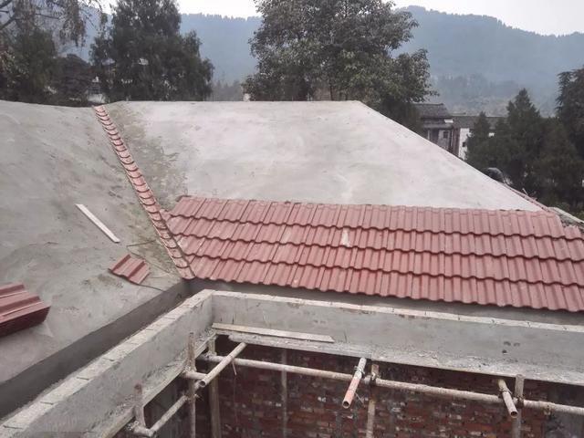 11*11米帶露臺(tái)現(xiàn)代二層農(nóng)村小洋樓設(shè)計(jì)圖，附施工過(guò)程