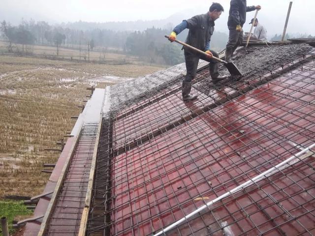 11*11米帶露臺(tái)現(xiàn)代二層農(nóng)村小洋樓設(shè)計(jì)圖，附施工過(guò)程