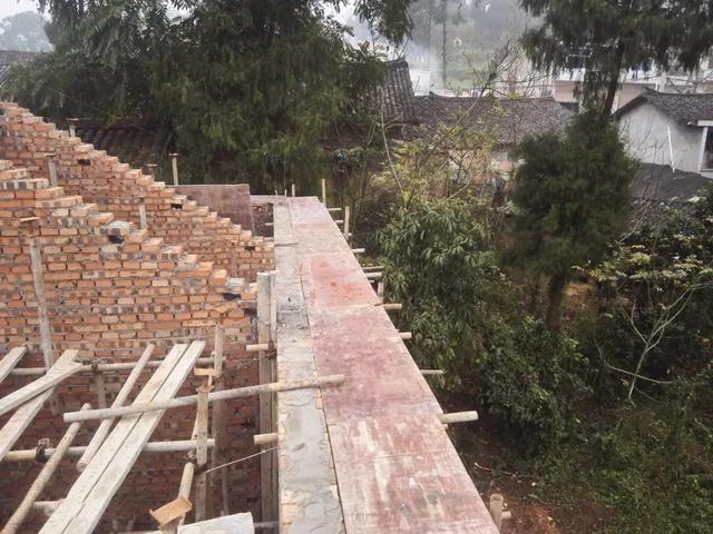 11*11米帶露臺(tái)現(xiàn)代二層農(nóng)村小洋樓設(shè)計(jì)圖，附施工過(guò)程