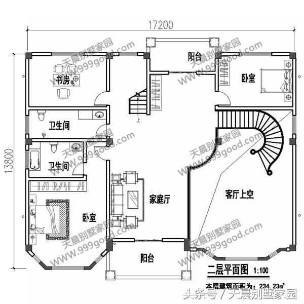 5款農(nóng)村住宅設(shè)計(jì)圖，2、3款豪宅一般人建不起