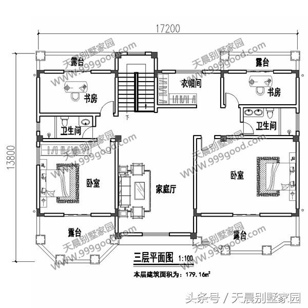 5款農(nóng)村住宅設(shè)計(jì)圖，2、3款豪宅一般人建不起