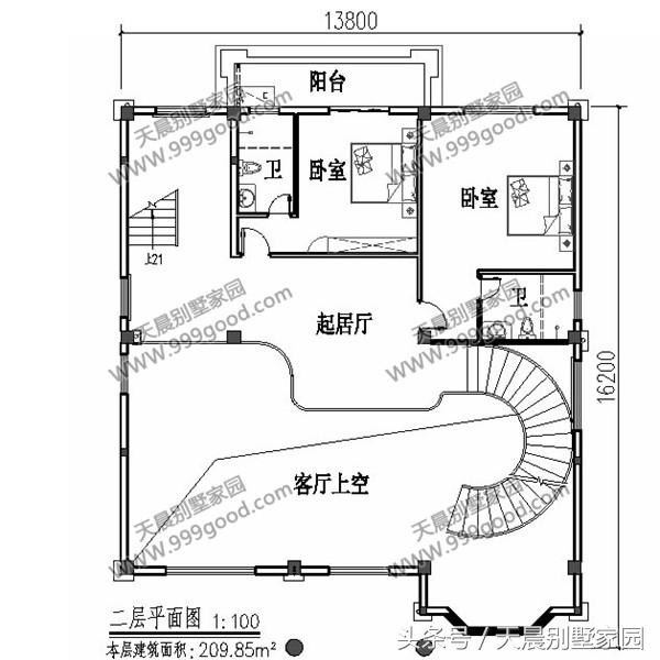 5款農(nóng)村住宅設(shè)計(jì)圖，2、3款豪宅一般人建不起