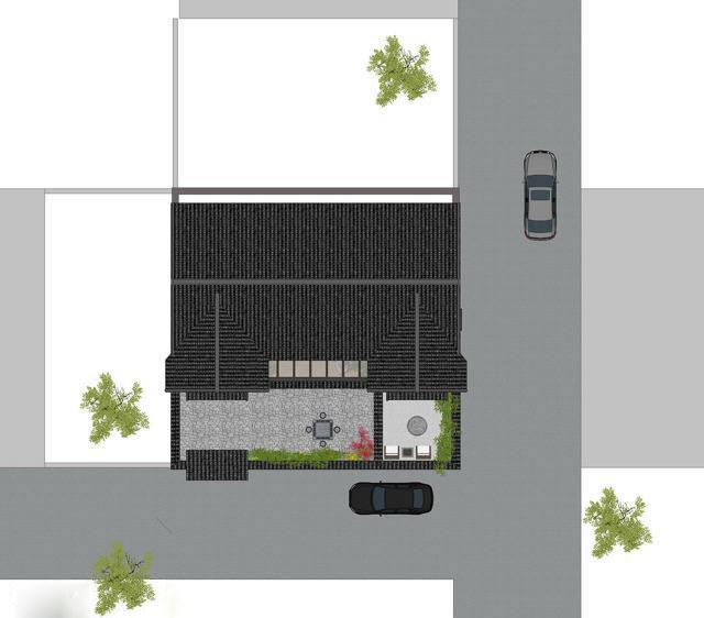 二層帶庭院中式別墅設(shè)計(jì)方案，喜歡中式建筑的收藏吧