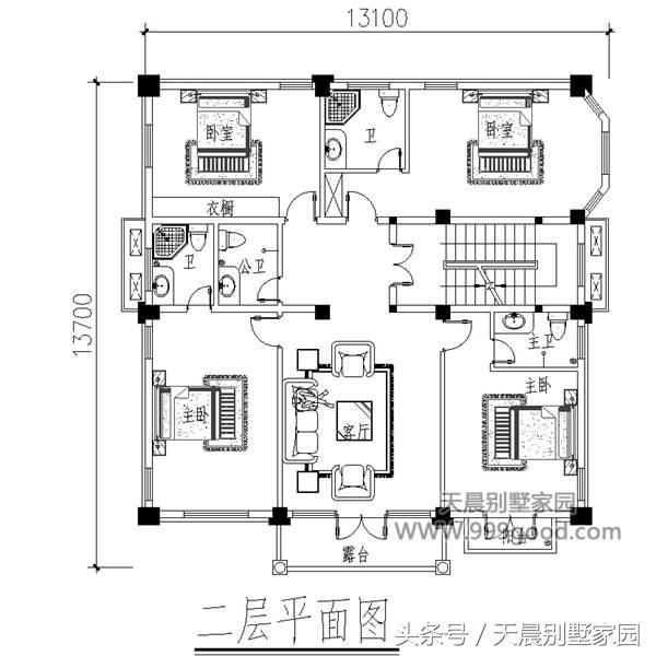 歐式豪華4層自建樓房設(shè)計(jì)圖，隨便挑1套建都能迎娶白富美