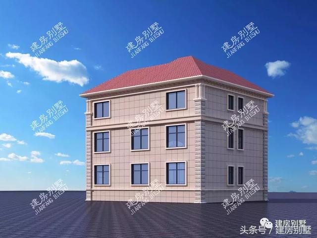 2款開間13米的三層樓房設(shè)計(jì)方案圖，建一棟羨慕死城里人