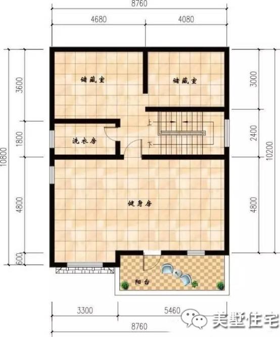 幾款帶車庫的農(nóng)村自建樓房方案圖，3、4層的都有