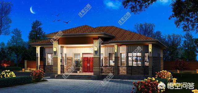 15米×14米農(nóng)村自建平房有什么好的設(shè)計(jì)圖推薦？