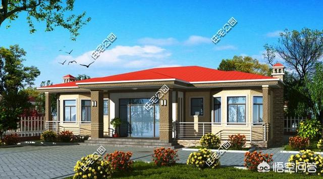 15米×14米農(nóng)村自建平房有什么好的設(shè)計(jì)圖推薦？