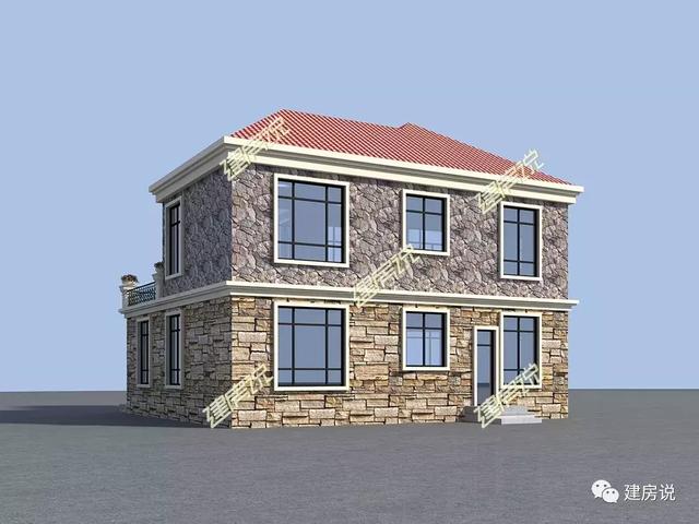 幾棟二層自建小洋樓設(shè)計圖，隨便建一棟就不怕找不到媳婦了