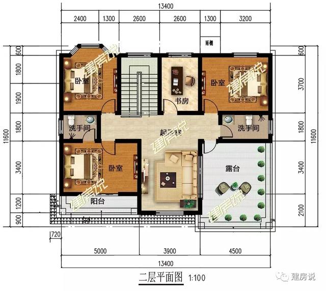 幾棟二層自建小洋樓設(shè)計圖，隨便建一棟就不怕找不到媳婦了