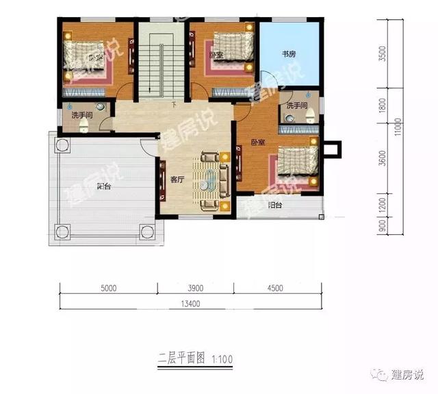幾棟二層自建小洋樓設(shè)計圖，隨便建一棟就不怕找不到媳婦了