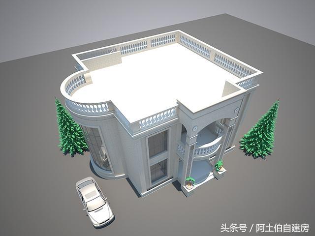 幾款造價15萬左右的二層小洋樓設計方案圖，經(jīng)濟又實用