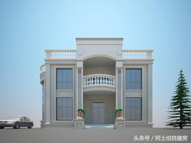 幾款造價15萬左右的二層小洋樓設計方案圖，經(jīng)濟又實用