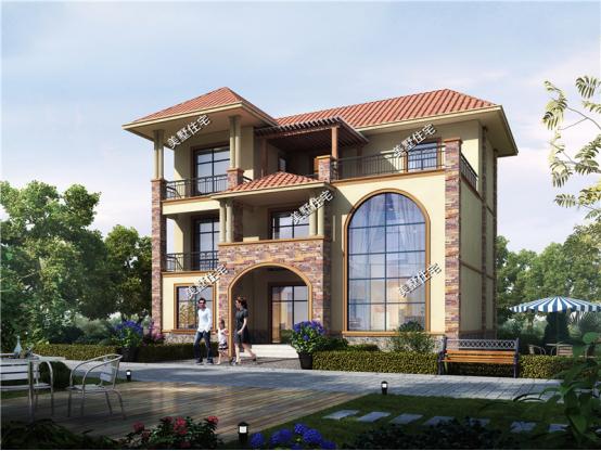 8款顏值爆表的新農(nóng)村樓房設(shè)計(jì)圖，二層、三層都有