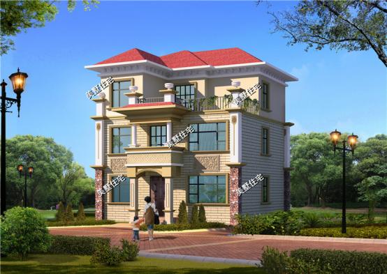 8款顏值爆表的新農(nóng)村樓房設(shè)計(jì)圖，二層、三層都有