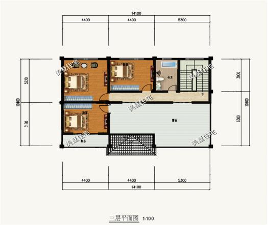 8款顏值爆表的新農(nóng)村樓房設(shè)計(jì)圖，二層、三層都有