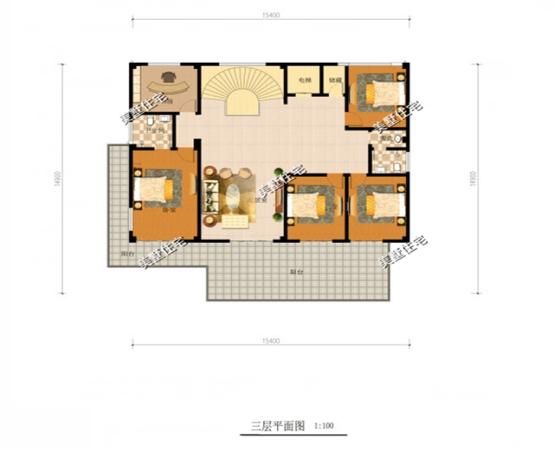 8款顏值爆表的新農(nóng)村樓房設(shè)計(jì)圖，二層、三層都有