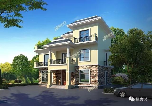 農(nóng)村蓋房設(shè)計大全圖，上百款漂亮別墅效果圖