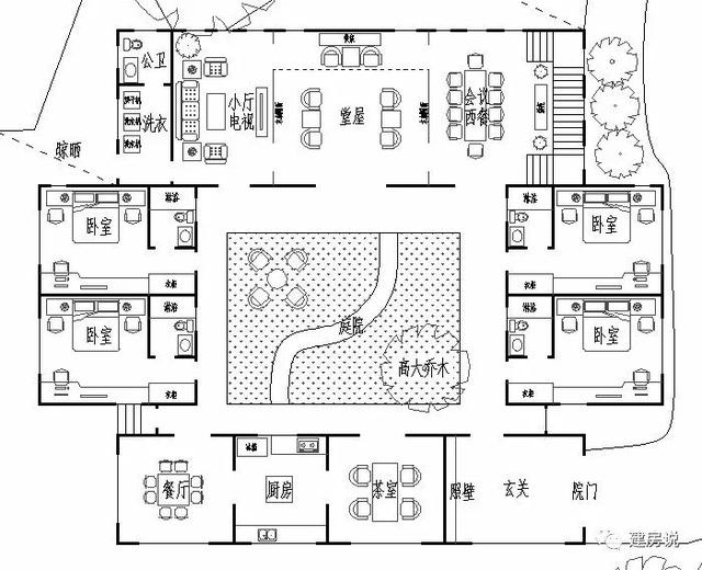 3套永不過時(shí)的中式別墅設(shè)計(jì)方案圖，崇洋媚外的別看