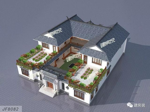 3套永不過時(shí)的中式別墅設(shè)計(jì)方案圖，崇洋媚外的別看