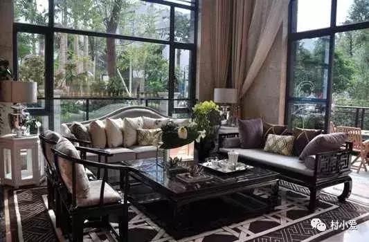 16x16m二層歐式小別墅方案圖，大落地窗+挑空客廳