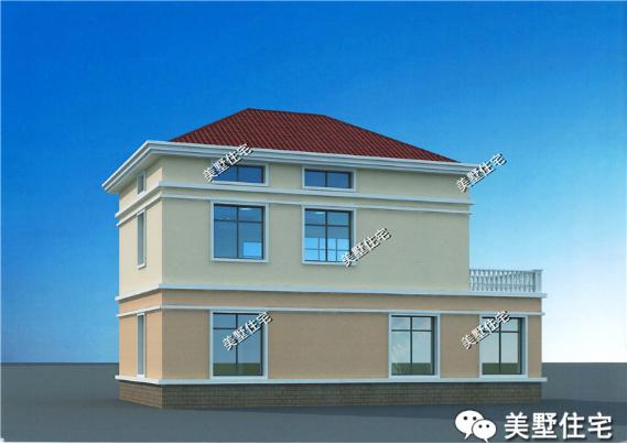 3款經(jīng)濟(jì)、實(shí)用的二層住宅方案圖，適合農(nóng)村老百姓建