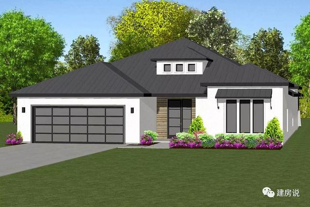 農(nóng)村蓋一層平房設(shè)計(jì)圖大全，一層也能蓋出別墅型