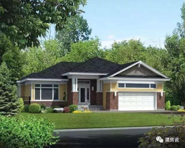 農(nóng)村蓋一層平房設(shè)計(jì)圖大全，一層也能蓋出別墅型