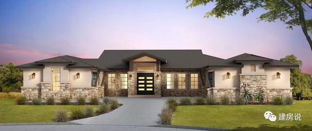 農(nóng)村蓋一層平房設(shè)計(jì)圖大全，一層也能蓋出別墅型