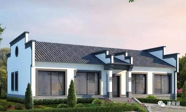 農(nóng)村蓋一層平房設(shè)計(jì)圖大全，一層也能蓋出別墅型