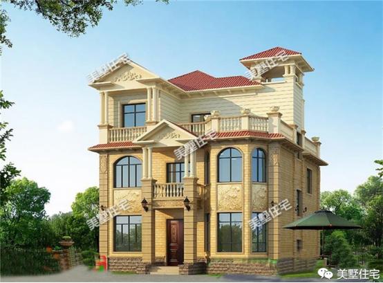 15款農(nóng)村三層蓋房設(shè)計(jì)圖片，每套都有亮點(diǎn)