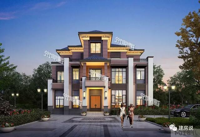 10套超美的中式別墅設(shè)計(jì)方案圖，不美你砍我