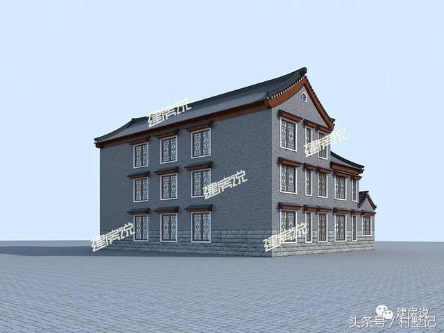 15棟四合院效果圖，中國(guó)傳統(tǒng)建筑100年不過(guò)時(shí)