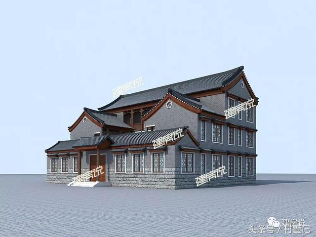 15棟四合院效果圖，中國(guó)傳統(tǒng)建筑100年不過(guò)時(shí)