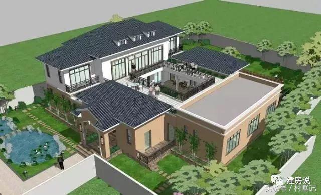 15棟四合院效果圖，中國(guó)傳統(tǒng)建筑100年不過(guò)時(shí)