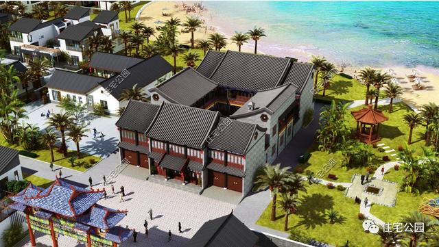 四合院戶型方案圖大全，徽派四合院PK北式四合院