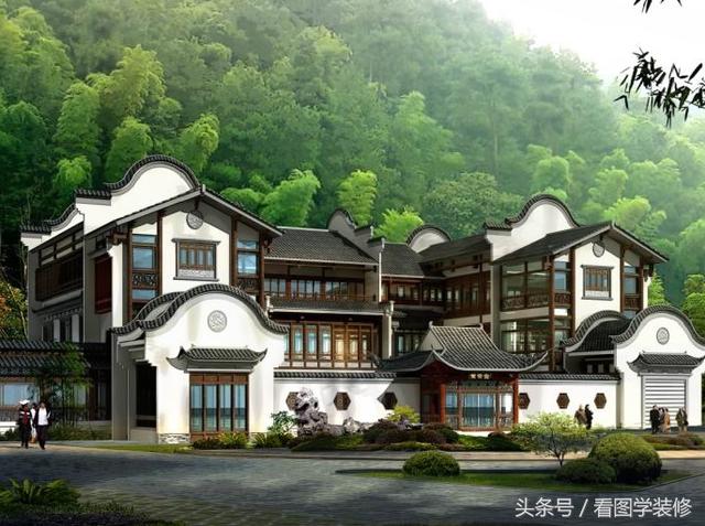 農(nóng)村四合院房屋設(shè)計效果圖大全，美不美看了再說