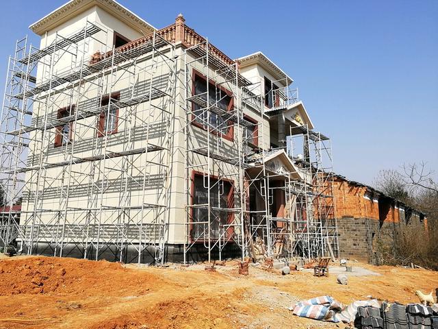 11*10米歐式二層半小別墅設計方案圖，附施工案例實拍照