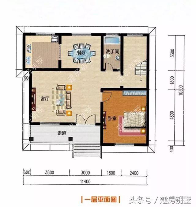 20萬自建鄉(xiāng)村田園二層小別墅，附方案圖和完工實(shí)景圖