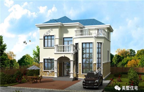 3款2024年最新設(shè)計(jì)的二層小樓設(shè)計(jì)圖，建好全村都點(diǎn)贊