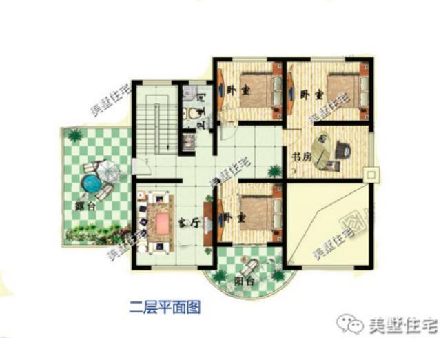 3款2024年最新設(shè)計(jì)的二層小樓設(shè)計(jì)圖，建好全村都點(diǎn)贊