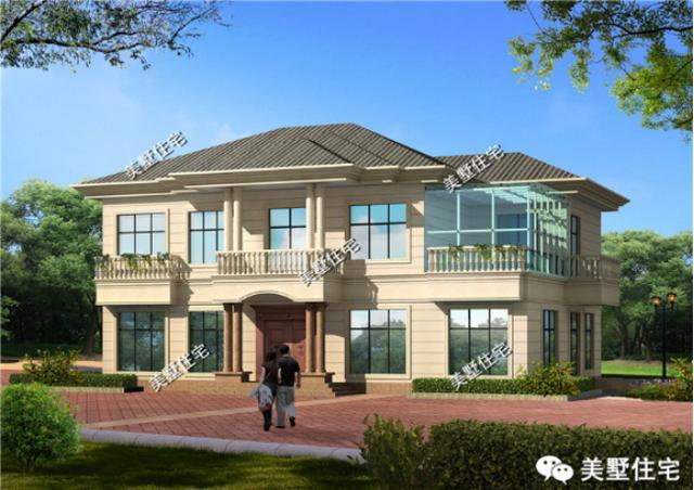 3款2024年最新設(shè)計(jì)的二層小樓設(shè)計(jì)圖，建好全村都點(diǎn)贊